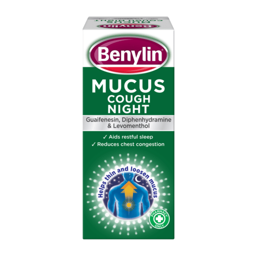 Chesty Coughs Benylin Mucus Cough Relief Night Syrup
