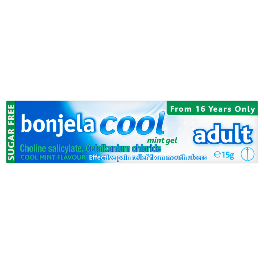 Toothpaste For Receding Gums Bonjela Cool Mint Adult 15G