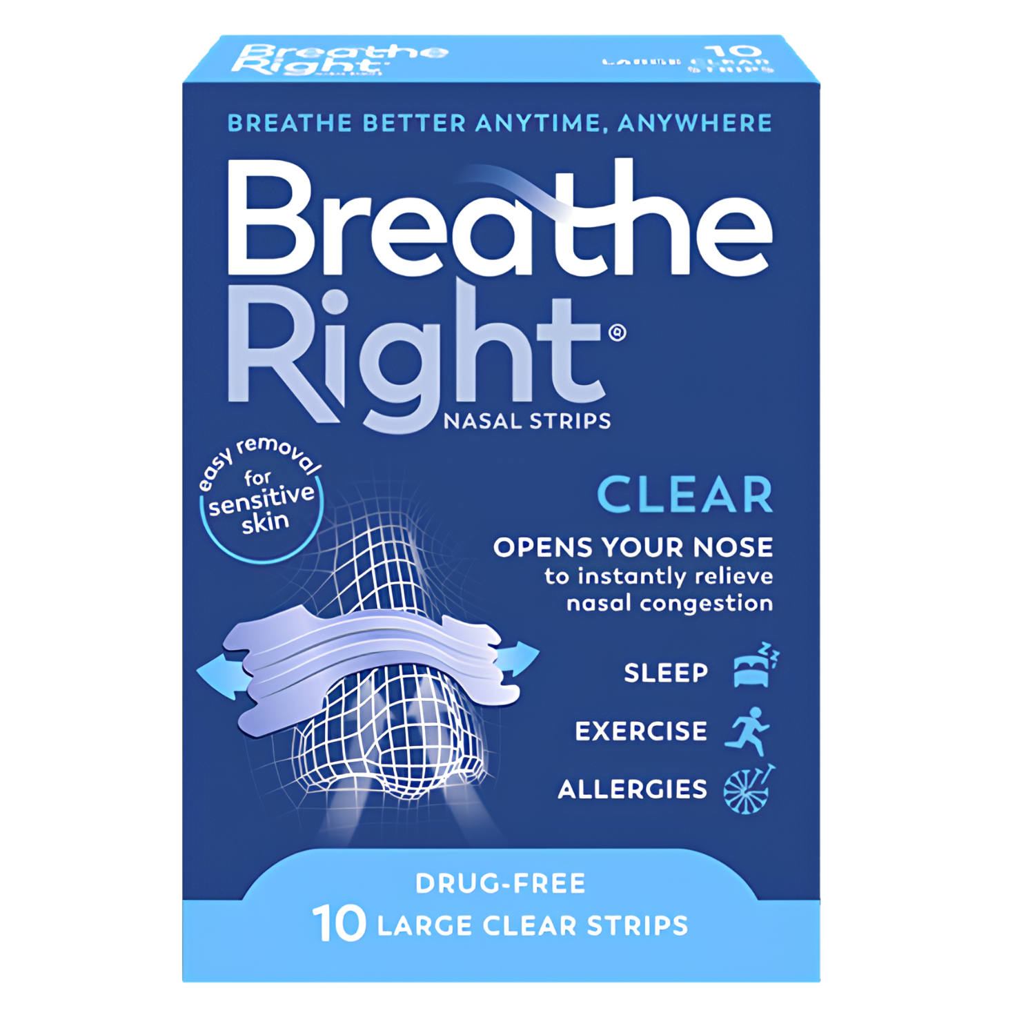 Breathe Right Nose Strips