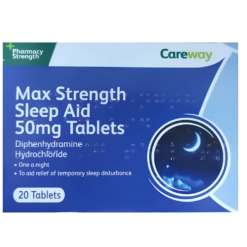 Careway Sleep Aid 50mg Tablets