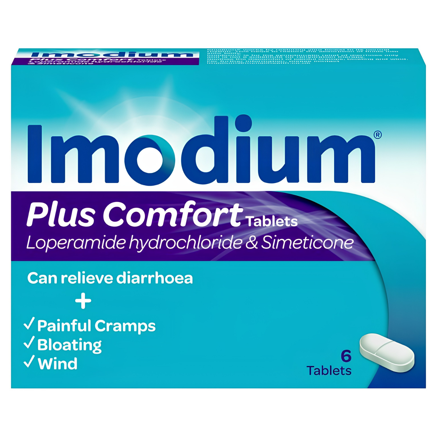 Imodium Plus Comfort Tabs (6)