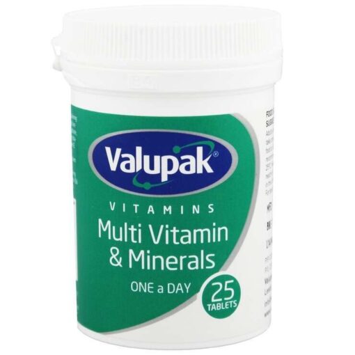 Multivitamin &Amp; Mineral Tablets (25)