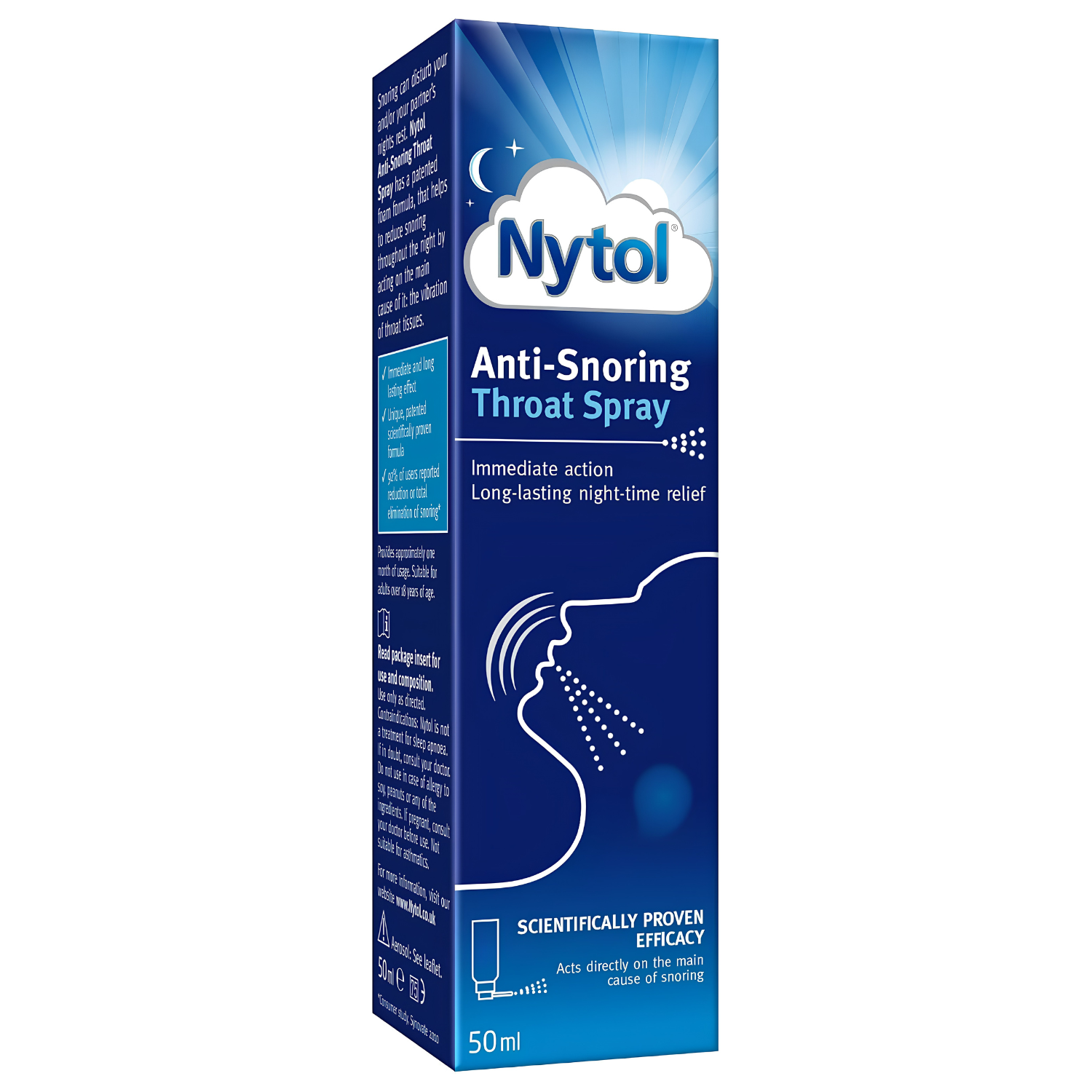 Nytol Anti Snoring Throat Spray (50ml)