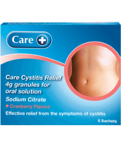 care cystitis relief sachets