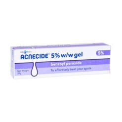 Acnecide Gel, benzoyl peroxide gel for acne, Acnecide 5% Benzoyl Peroxide Gel, Acnecide Spot Treatment Gel