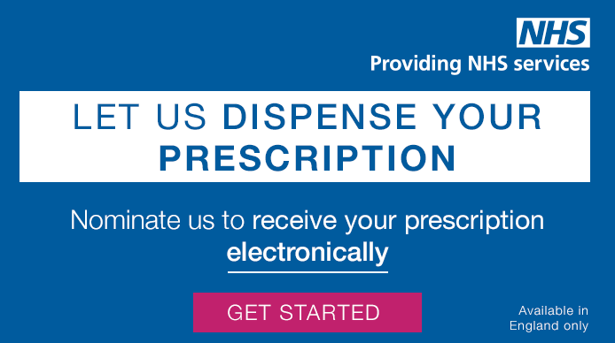 Nominate Click 2 Pharmacy to receive your prescription electronically