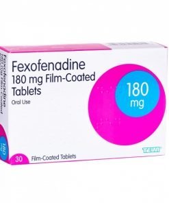 Fexofenadine allergy and hayfever tablet