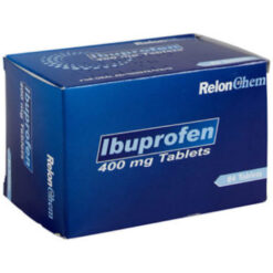 A box of Ibuprofen Tablets