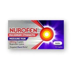 A box of Nurofen Maximum Strength Caplets