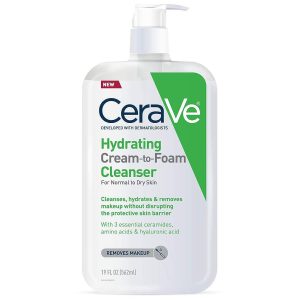 Cerave Cream To Foam Cleanser