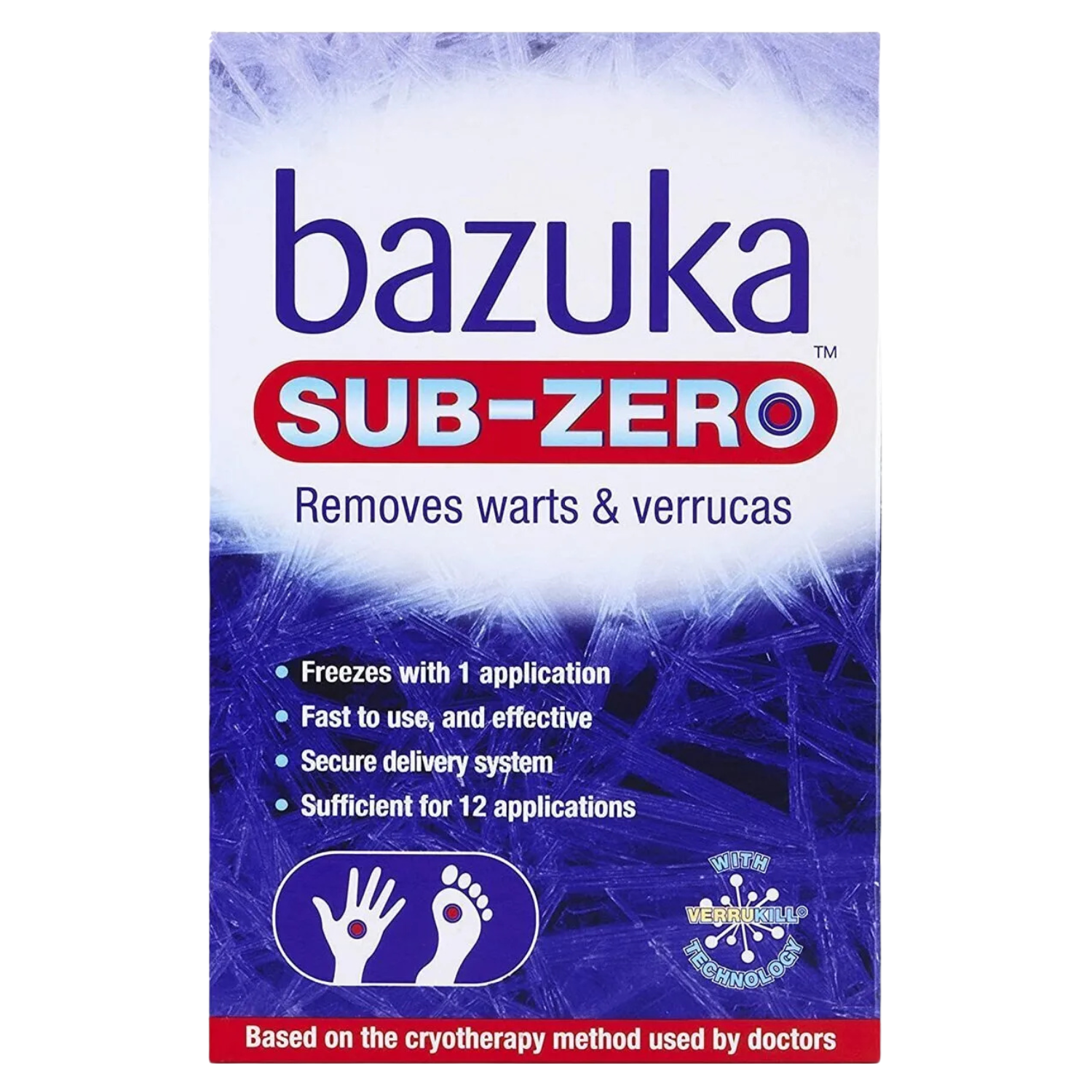 Bazuka Sub-Zero Freeze Bazuka Sub-Zero Freeze Treatment