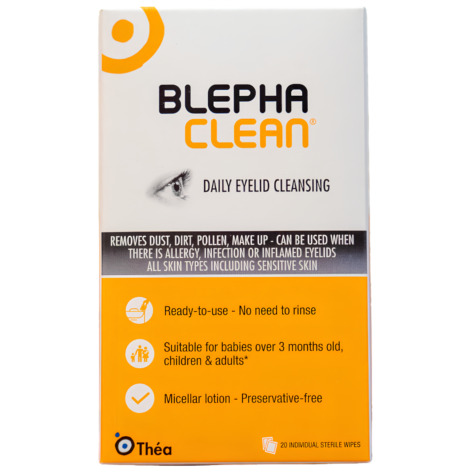 Blephaclean Eyelid Hygiene Wipes - Image 2