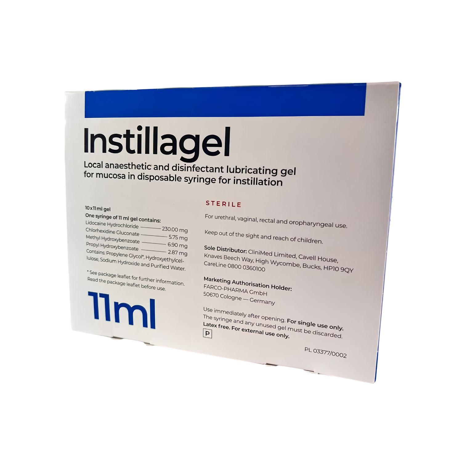Instillagel Pre-Filled Syringes