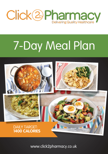 7-Day 1400-Calorie Meal Plan Ebook