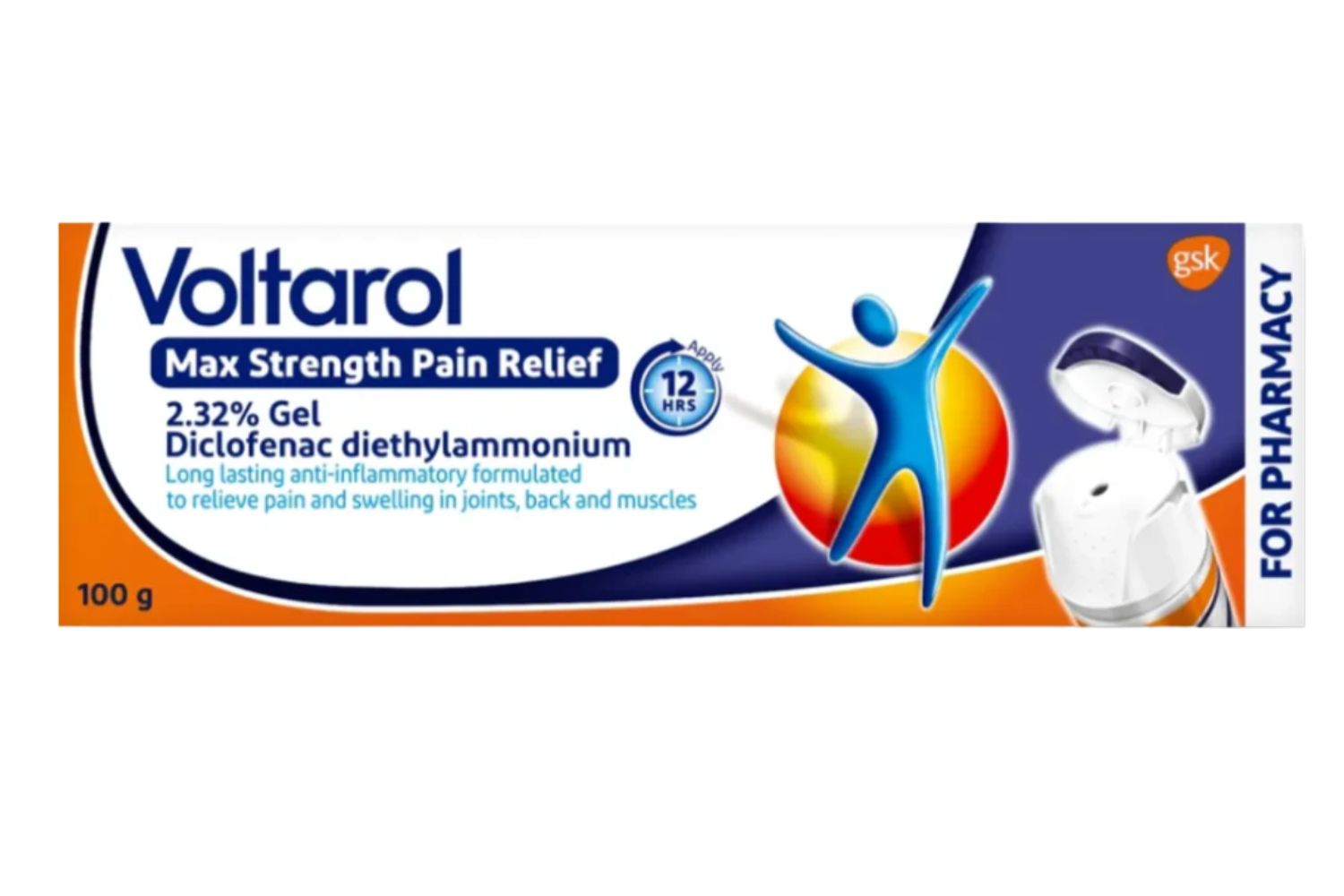 Voltarol Max Strength Pain Relief 2.32% Gel Voltarol Max Strength Pain Relief 2.32% Gel