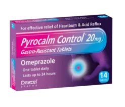 Pyrocalm Control 20mg Gastro-Resistant Tablets (7, 14)