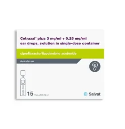 Antibiotic Anti-inflammatory Ear Drops (Cetraxal Plus)