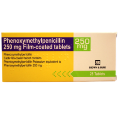 Phenoxymethylpenicillin 250mg Oral Antibiotics