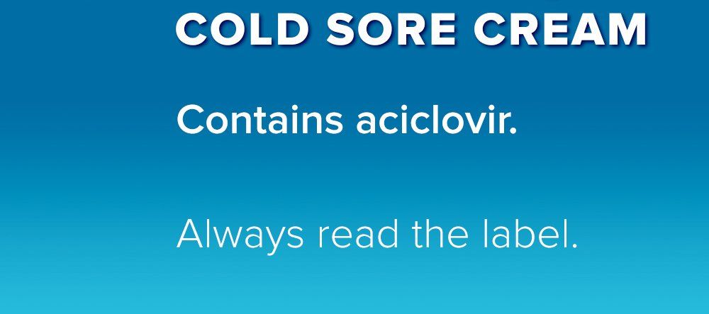 Zovirax Cold Sore Cream Tube - 2G - Image 2