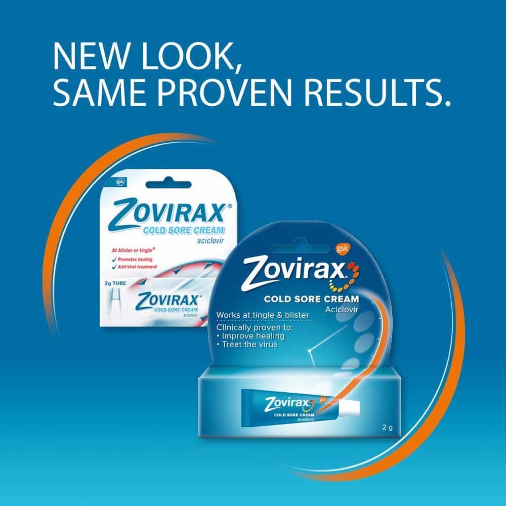 Zovirax Cold Sore Cream Tube - 2G - Image 6