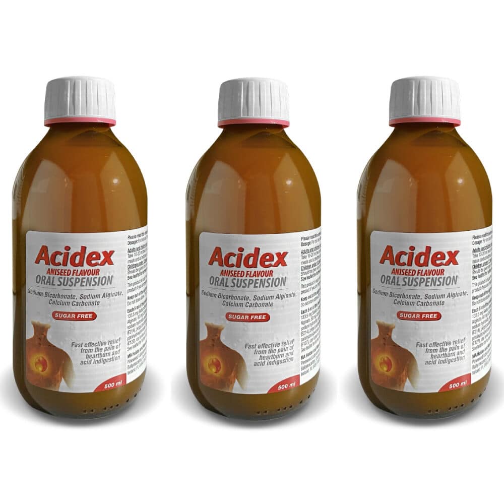 Acidex Original Sugar Free Oral Suspension Aniseed - Image 2