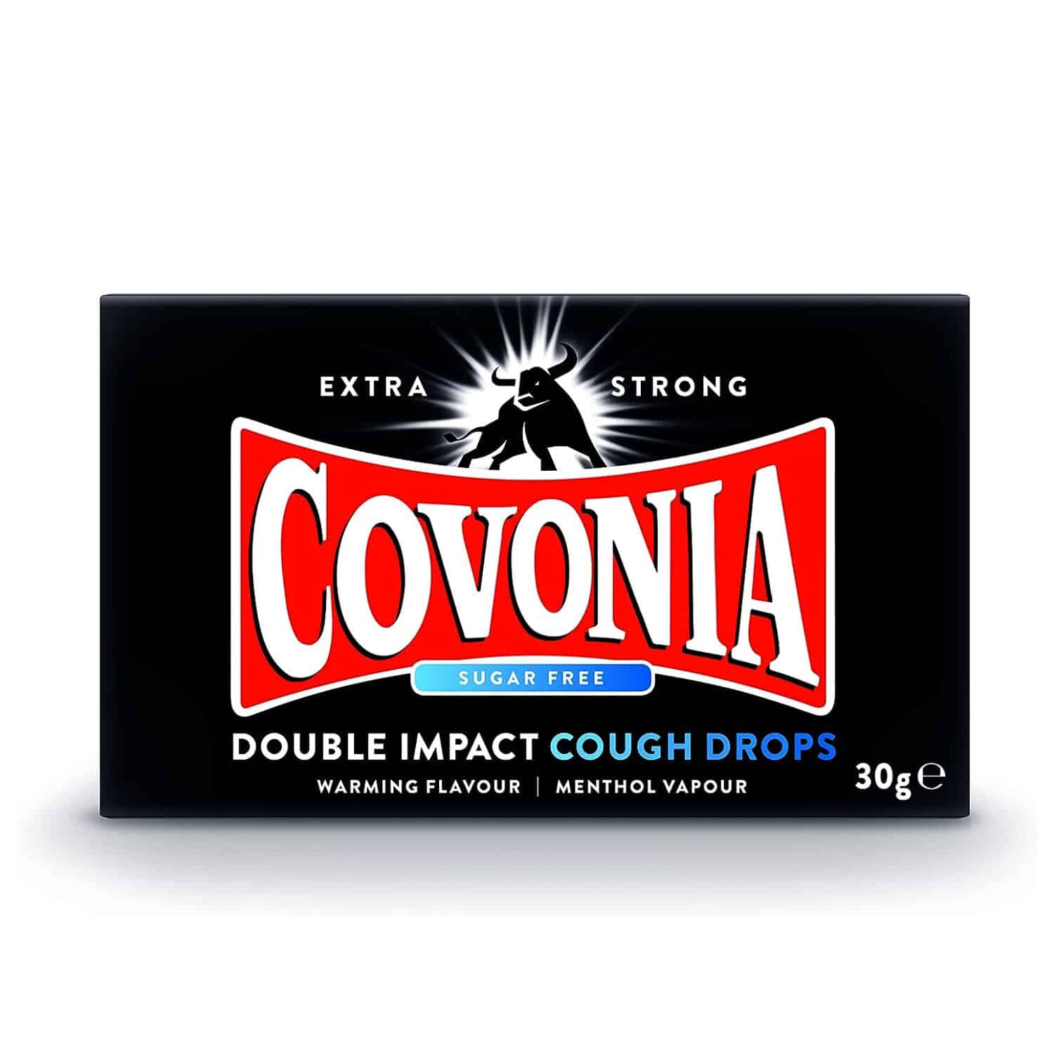 Covonia Double Impact Cough Drops Sugar Free