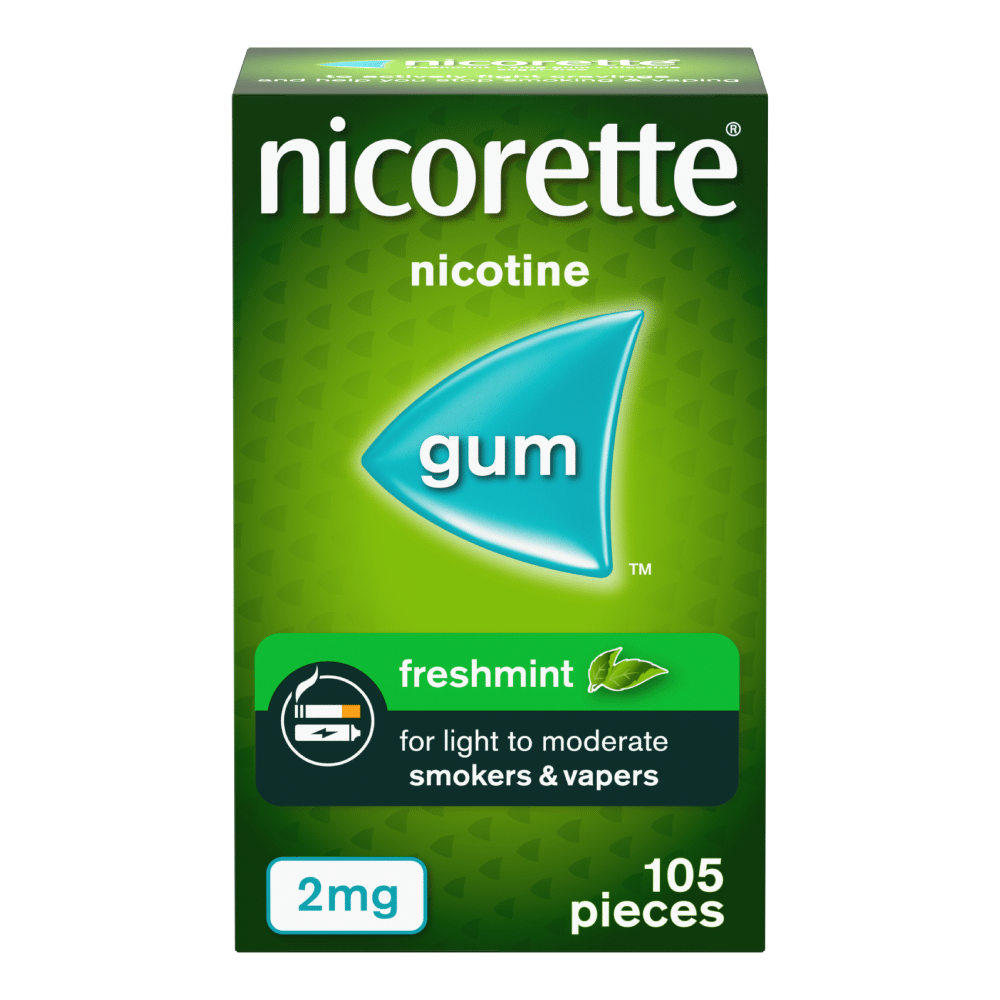 Nicorette Freshmint Gum Nicorette Freshmint Gum