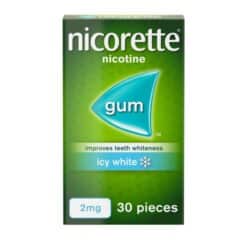 Nicorette Icy White Gum 2mg