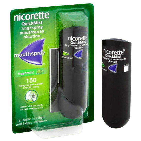 Nicorette Quickmist Freshmint Mouthspray Single Pack - Image 2