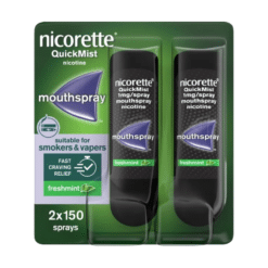 Nicorette Quickmist Freshmint Mouthspray Duo Pack
