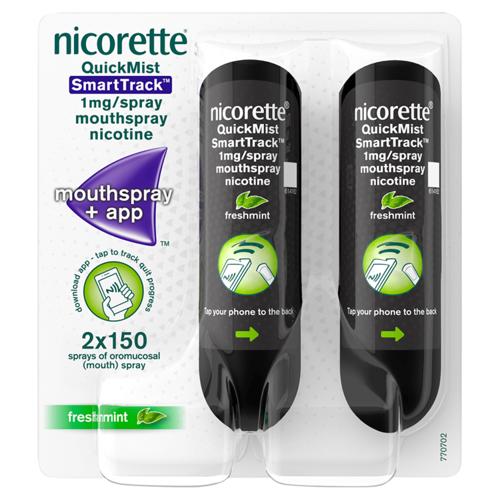 Nicorette Quickmist Smarttrack Freshmint Mouthspray - Image 2