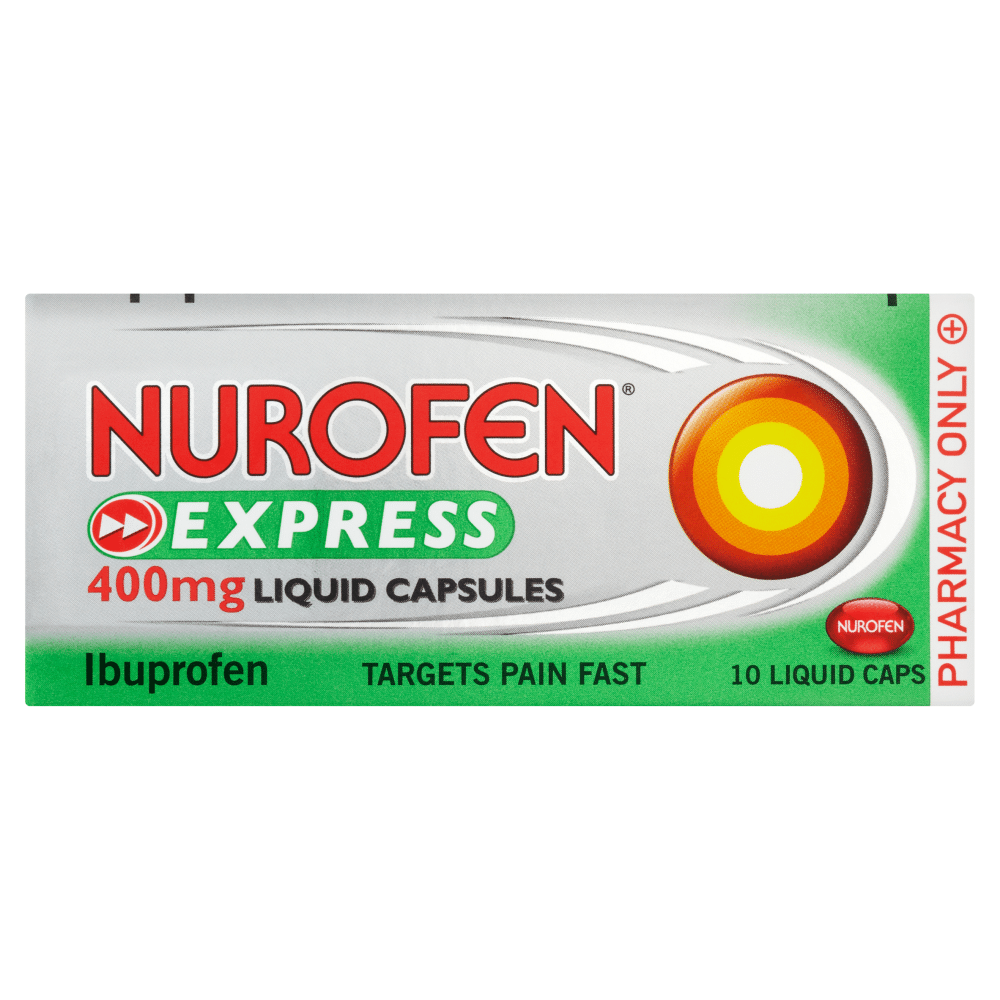 Nurofen Express Max Strength Nurofen Express Max Strength Liquid Capsules