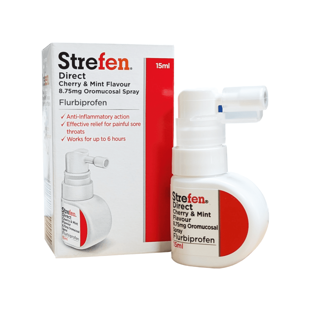 Strefen Direct Cherry And Mint Flavour Oromucosal Spray