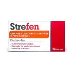 Strefen Orange Flavour Sugar Free Lozenges