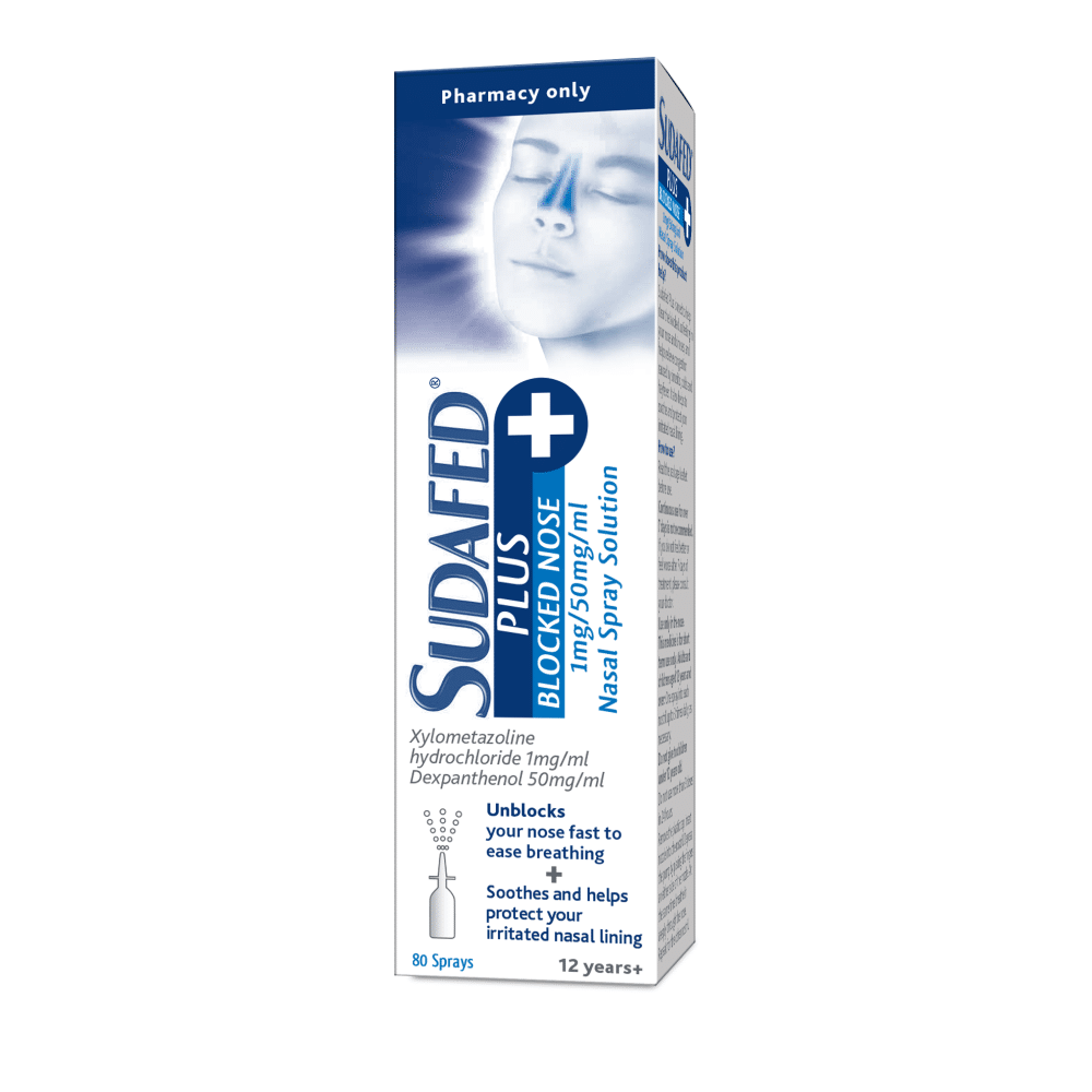 Sudafed Plus Blocked Nose Spray