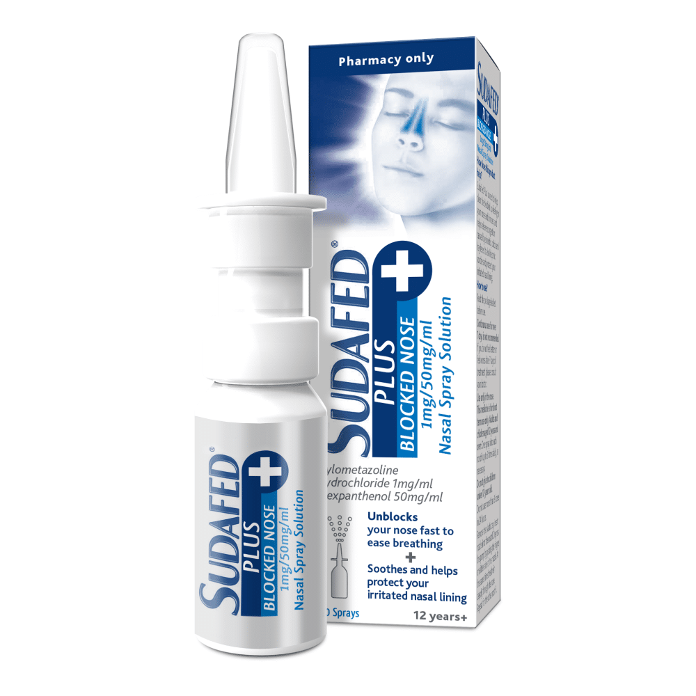 Sudafed Plus Blocked Nose Spray - Image 2
