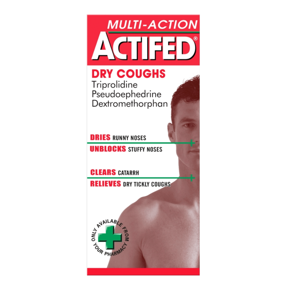 Actifed Multi-Action Dry Coughs