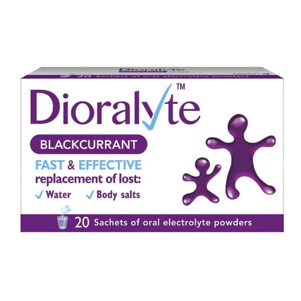 Dioralyte Blackcurrant Sachets