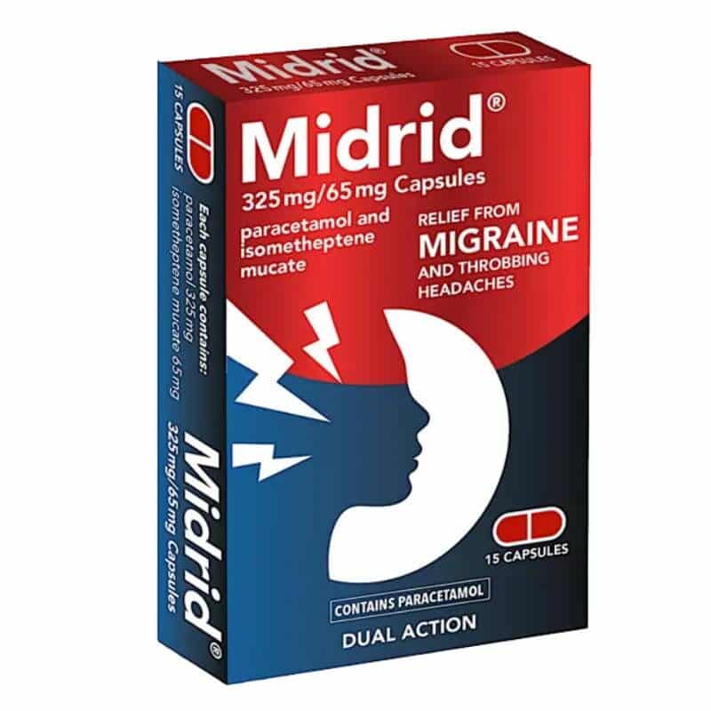 Midrid Migraine Relief Capsules
