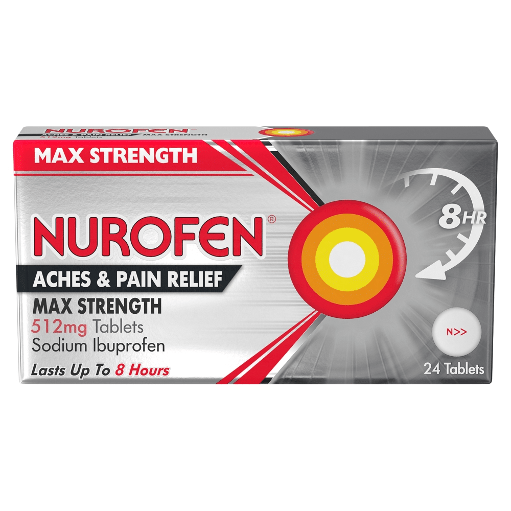 Nurofen Max Strength Nurofen Max Strength Pain Relief Tablets