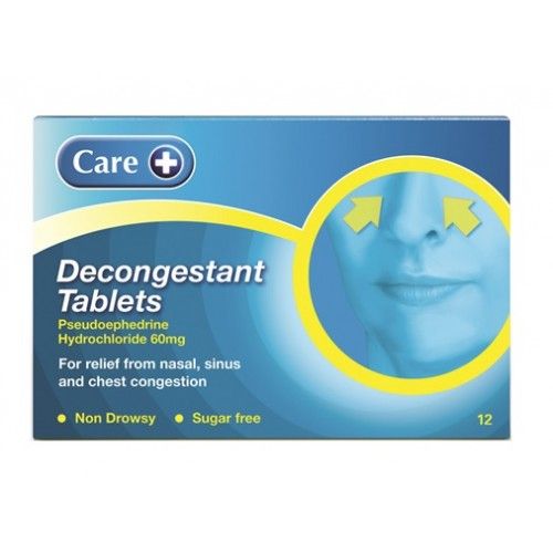 Care Decongestant Tablets Care Decongestant Tablets