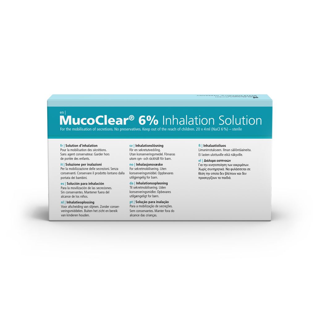 Mucoclear 6% Inhalation Solution Mucoclear 6% Inhalation Solution