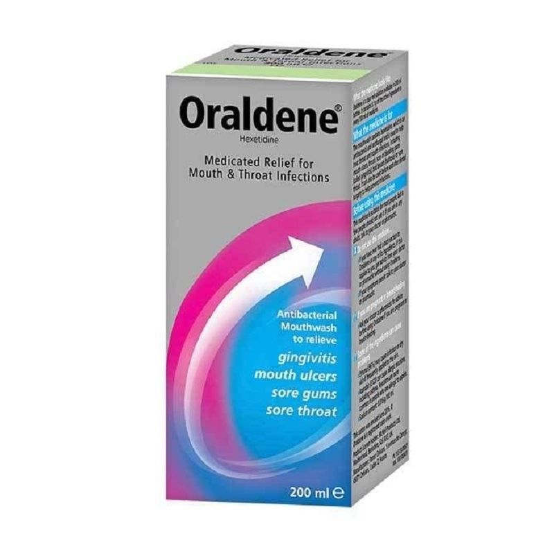 Oraldene (Hexetidine) Antibacterial Mouthwash - Image 2