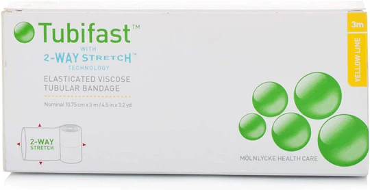 Tubifast Yellow Line Bandage