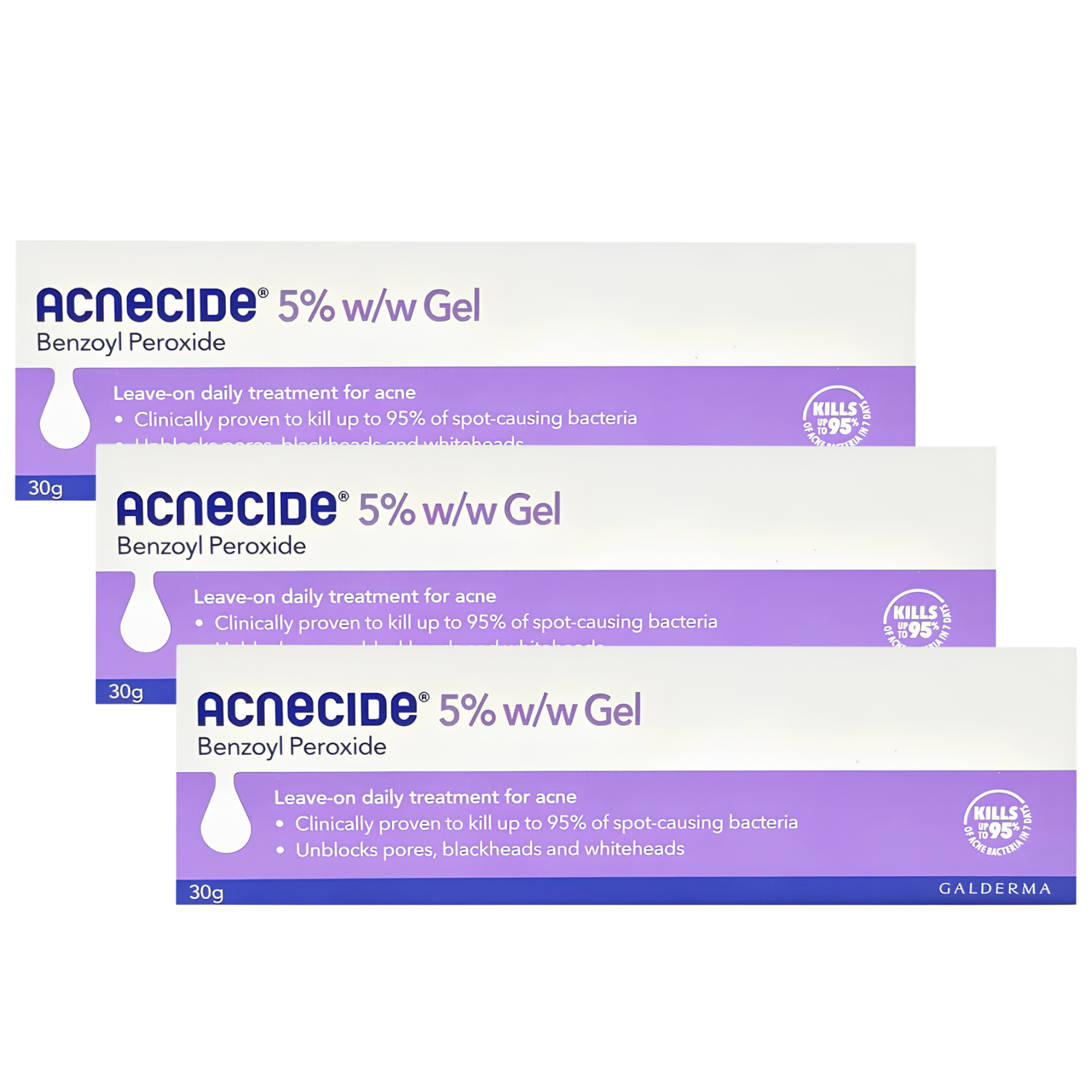 Acnecide Gel 30g – 3 Pack