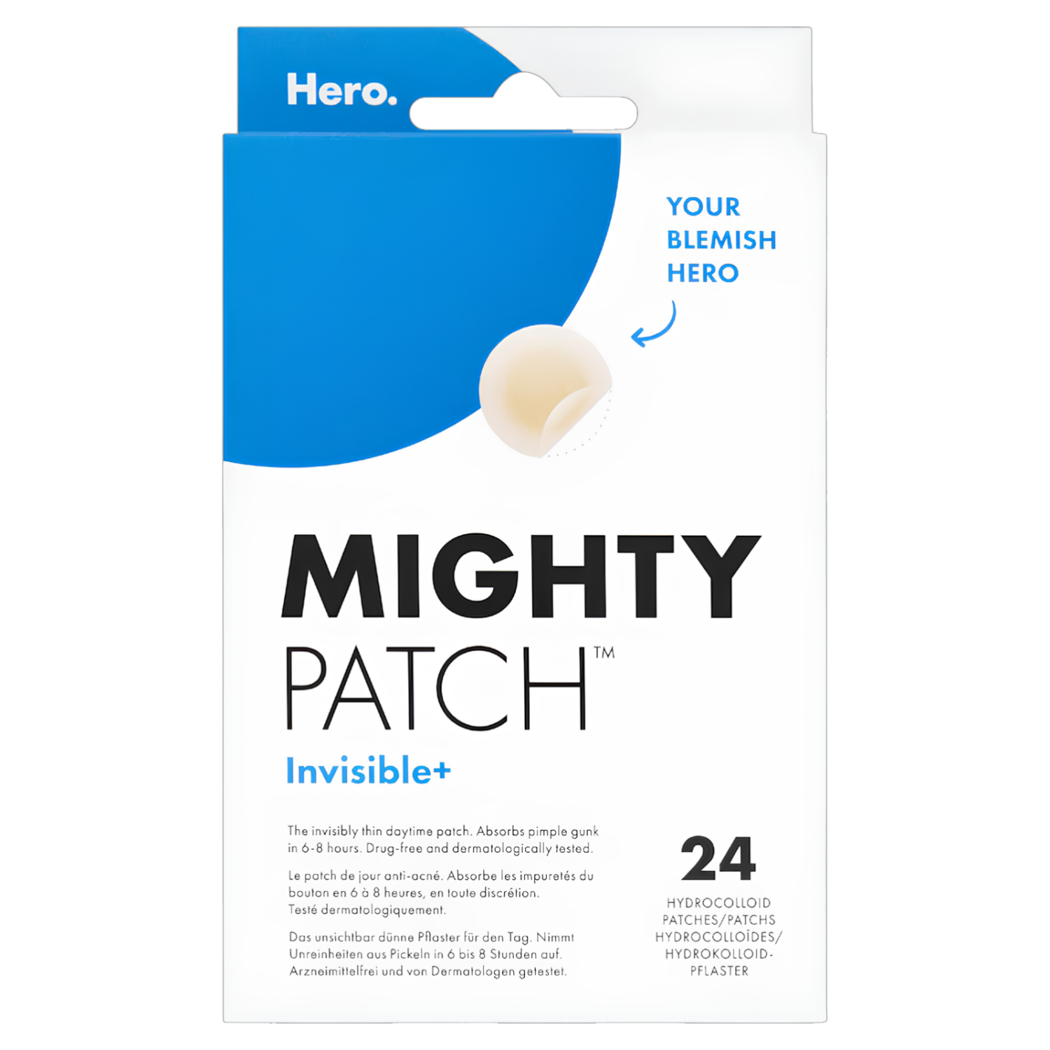 Hero Mighty Patch Invisible Spot Patches