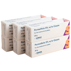 Permethrin Cream 30g - 6 Pack