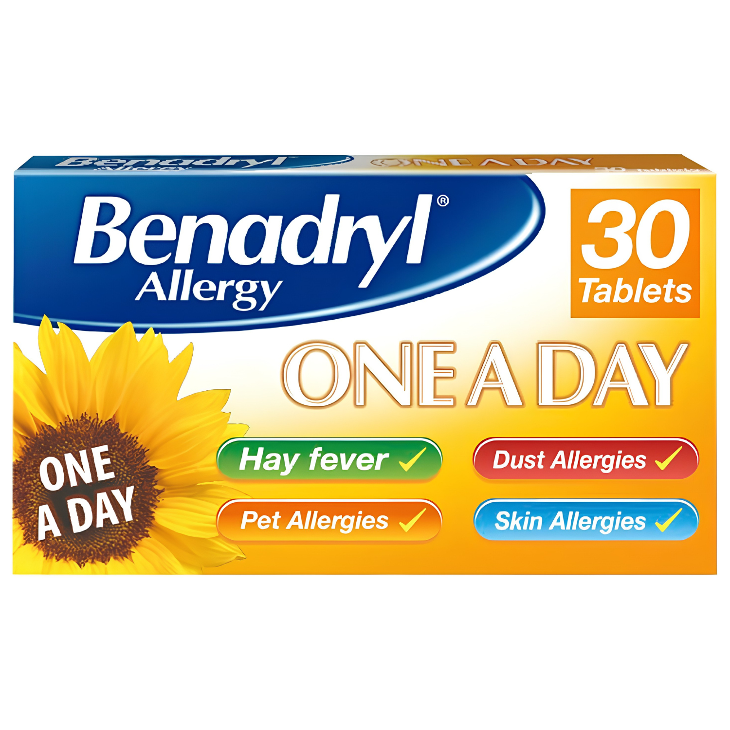 Benadryl Allergy One A Day Tablets