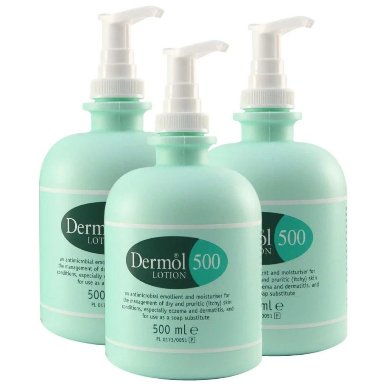 Dermol 500 Lotion - 500Ml - 3 Pack