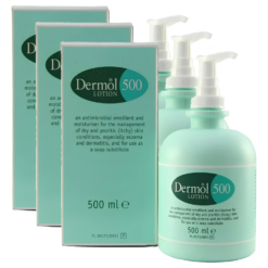 Dermol 500 Lotion - 500ml - 6 Pack